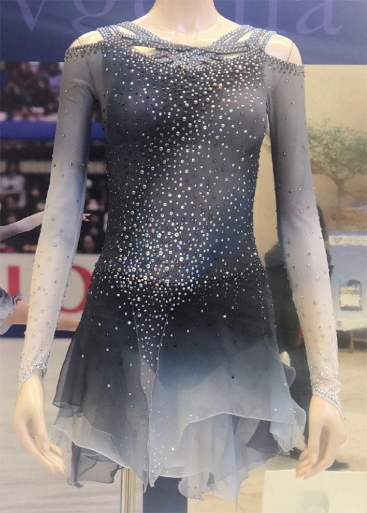 Figure skating clothing competition clothing performance clothing training clothing rhythmic gymnastics clothing pole dance clothing yoga clothing HB