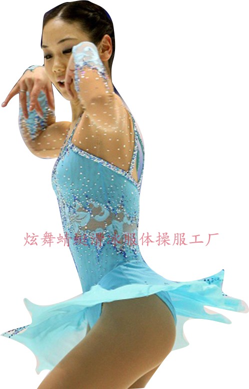 Figure skating clothing art gymnastics clothing skating performance clothing ice skating clothing rhythm gymnastics performance clothing sports HB153