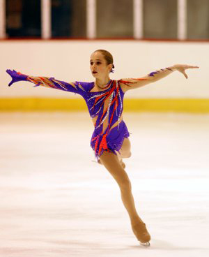 Artistic skating suit Gymnastics performing costume rhythm gymnastics performance costume sportswear HBF 8