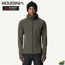 Houdini Hudini Grip Suede Power Houdi Outdoor Lianhood warm jacket Polartec Anti-chill suit