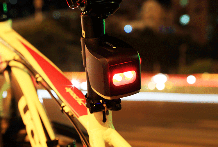 Best Bicycle Rear Light+Anti-Theft Alarm LED Tail Lamp Bike Finder Lantern Siren Warning USB Charge Wireless Remote Control 5