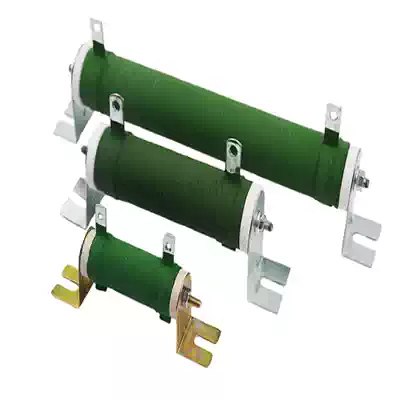 RX20 porcelain tube high power load aging discharge brake adjustable sliding resistor 20W 30W 40W