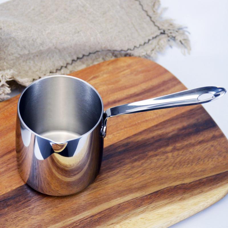 Exit 18 10 Stainless Steel Cream Melt Baby Deputy Food Cooking Noodle Pot Tea Hot Milk Watering Mini 304 Small Pan