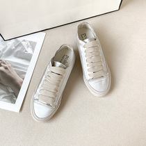 Spanish small crowdsatin shoes small white shoes womens spring summer 2022 womens shoes true silk plate shoes flat bottom dirty shoes one foot pedal