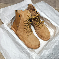 Triple cat uncles Martin boots woman 2021 new collage spring autumn single boots Inn Wind net red 100 hitch casual little short boots