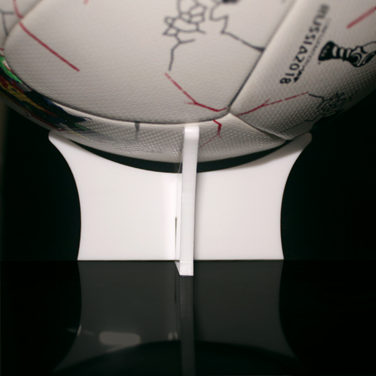 Basketball base ball base toacrylic football exhibition stand for fans to decorate ball decoration