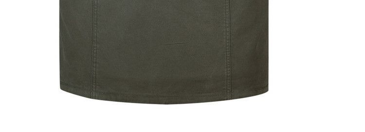 Mùa thu và mùa đông cha mặc vest nam áo khoác cotton trung niên khóa dày vest công cụ vest đa túi áo giả vest nam