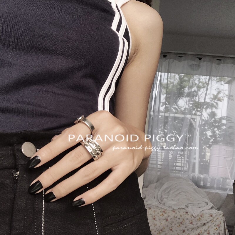 Bague mixte OTHER   en Alliage argent plaque plaque or - Ref 3087927 Image 3