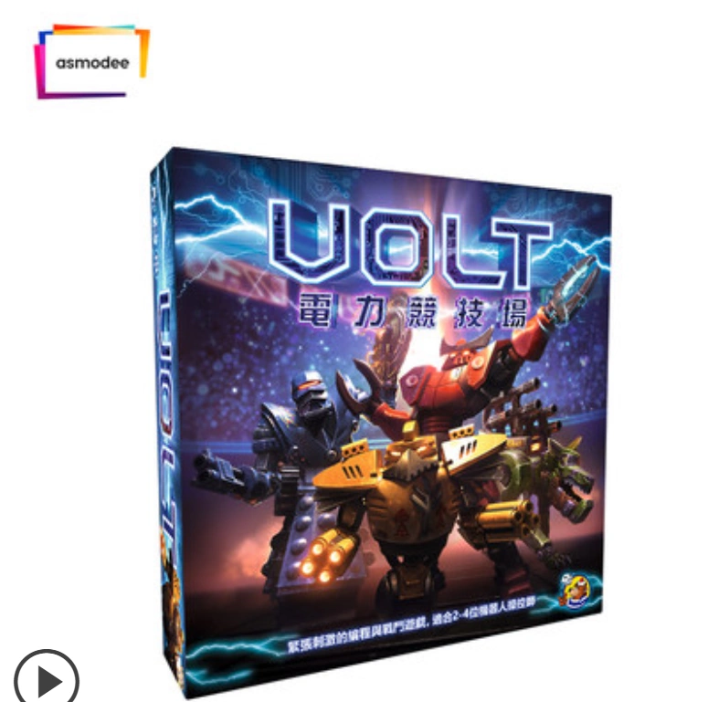 Trò chơi bảng đảo bí ẩn VOLT (Power Arena) Asmodee lập trình robot bên Trung Quốc - Trò chơi trên bàn