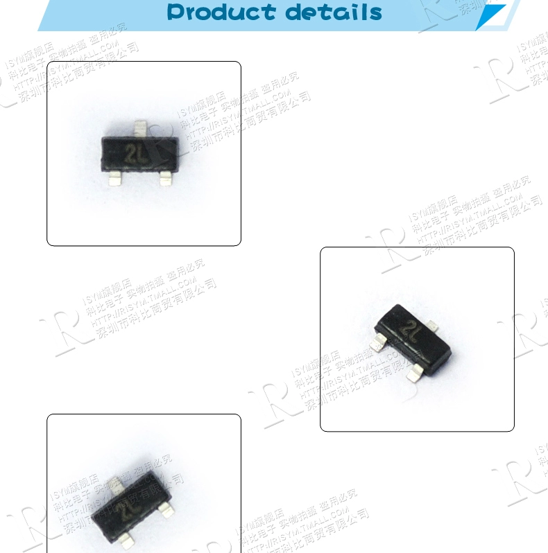 Transistor SMD Risym MMBT5401 in bóng bán dẫn điện 2L 2N5401 PNP 50 miếng