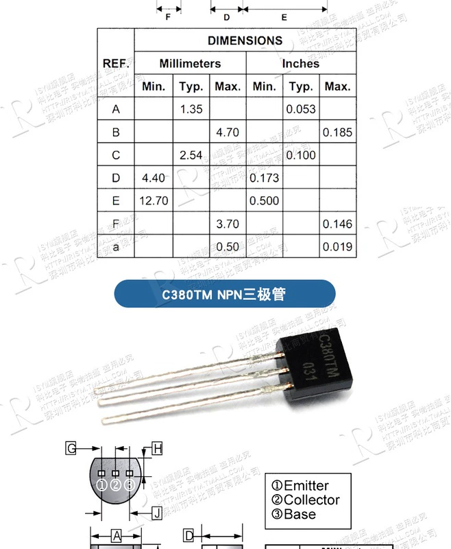 Transistor S8550 SS8050 9013 9014 tl431 ba cấp 78l05 bản vá bóng bán dẫn điện pnp