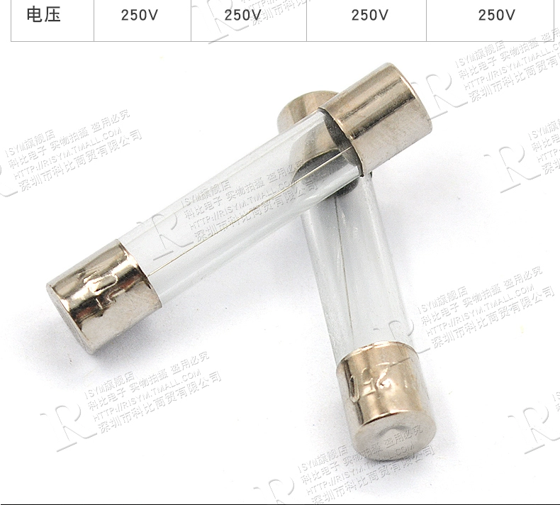 Cầu chì thủy tinh Cầu chì 6*30MM 250V 1A 2A 3A 4 5A 6 7 8 10A 15