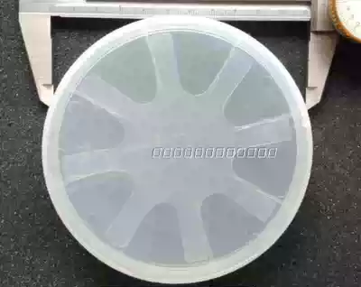 Single-chip box new 4-inch silicon box wafer box wafer box sample protection box quartz glass box
