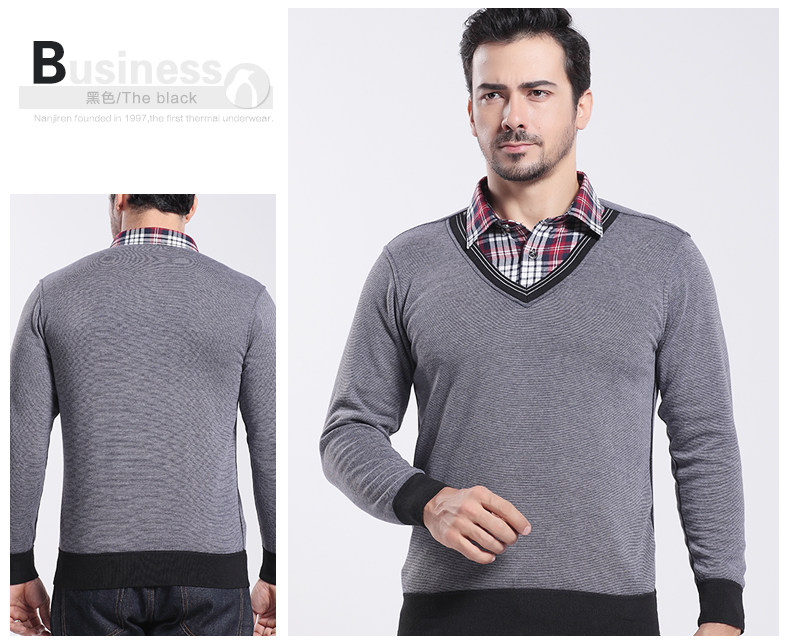 Sous-vêtement chaud jeunesse N073C521 en coton - Ref 744592 Image 14