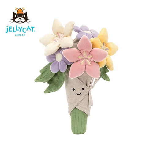 Jellycat, успокаивающая кукла, игрушка, официальный флагманский магазин, букет, подарок на день рождения