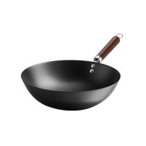 OFEIS extreme iron pan non-stick pan old iron pan fried vegetable home induction stove special cooked iron without coating