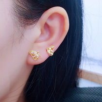 18K Gold T Squared Diamond Butterfly Earrings Earrings Earrings Earrings Earrings Special Design High 2021 New Wave