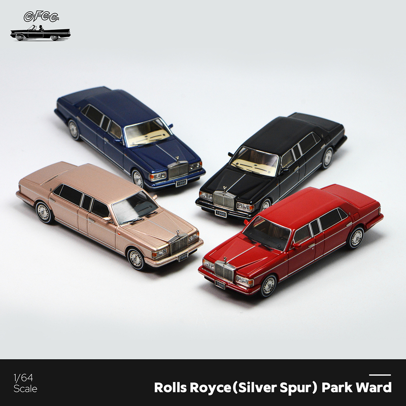 Gfcc Rolls-Royce Silver Spur Hec 1:64 Luxury Sedan Alloy Car Model Rolls-Royce