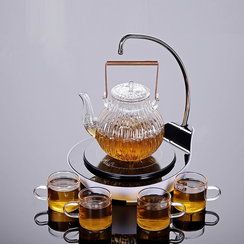 The Heat - resistant glass tea kettle boil tea machine electricity TaoLu whole household kung fu black tea pu - erh tea with water