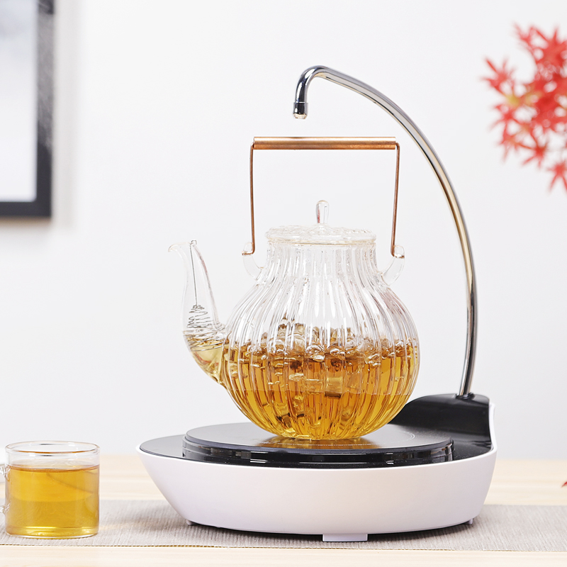 The Heat - resistant glass tea kettle boil tea machine electricity TaoLu whole household kung fu black tea pu - erh tea with water