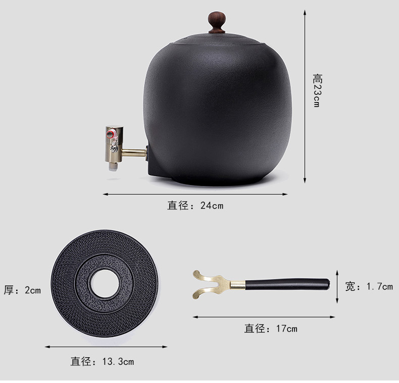 Friend is electric TaoLu cast iron pot boiling teapot household utensils suit teapot tea stove boiling pot of tea
