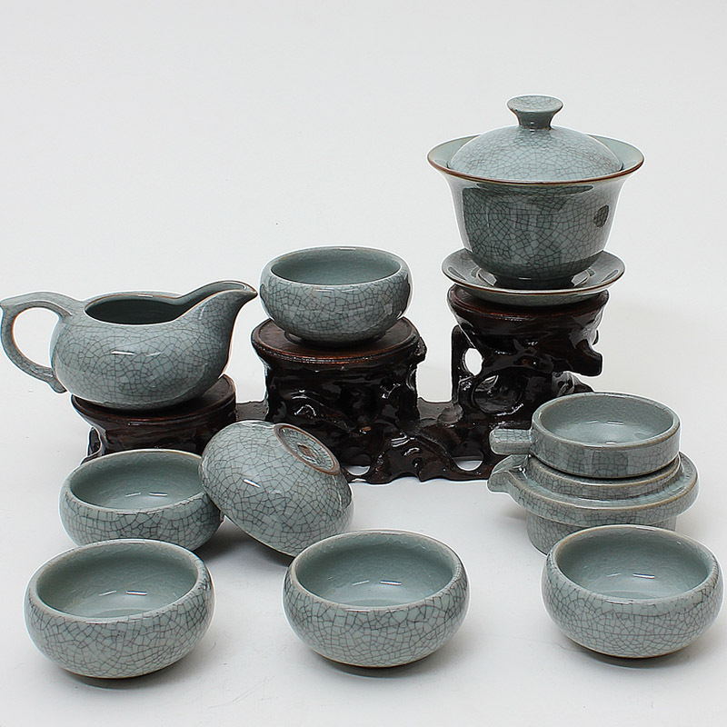 Friend is elder brother up with tea sets suit kung fu tea set a complete set of ceramic tea set tureen 10 times