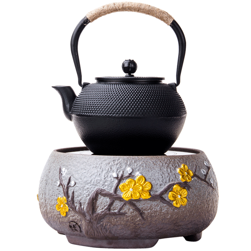 Friend is ceramic glass iron pot of tea kettle the boiled tea, the electric TaoLu suit black tea pu - erh tea, white tea warm tea