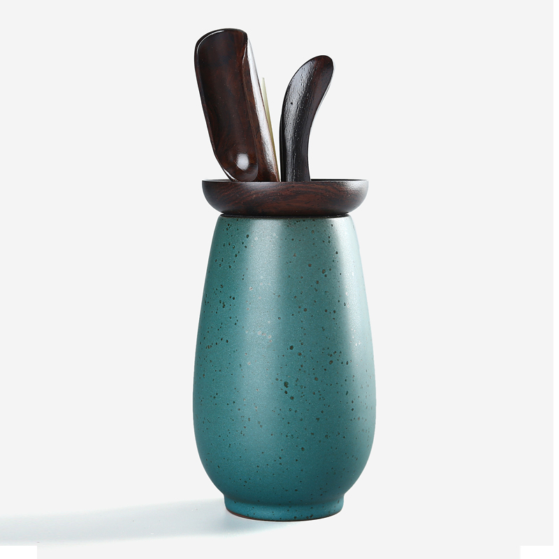 Friend is kung fu tea sets accessories ebony wood of a complete set of ceramic tea six gentleman with zero combination