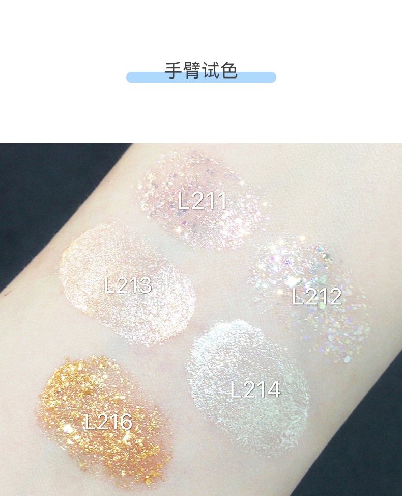 Bắn 2 trừ 5 sao | Dream Candy Màu mới Judydoll Orange Long lanh Gel bóng mắt tằm bóng cao - Bóng mắt phấn mắt thỏi