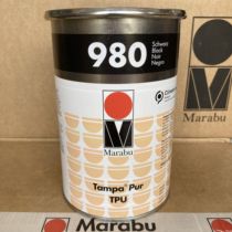 Marabu Germani Malebao Ink TPU980 black PP PA metal high-end wire transfer