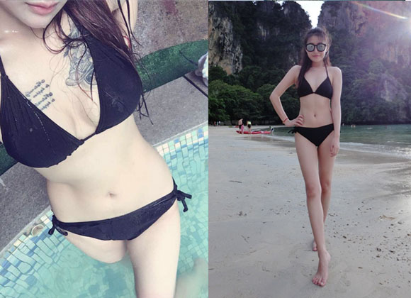 ARDENE gợi cảm áo tắm bikini trắng châu Âu và Mỹ là tam giác mỏng nghệ thuật thử nghiệm hiệu suất áo tắm bikinii bikini gợi cảm
