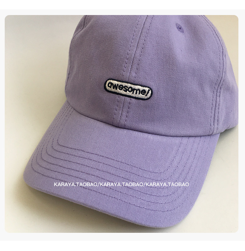 Sombrero de las mujeres primavera y otoño nueva protección solar verano gran cara ancha a lo largo de la tapa de pato versión coreana marca de moda cara visible pequeña gorra de béisbol al por mayor pic 2