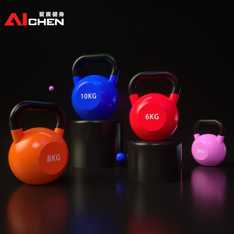 Kettlebell fitness home women dumbbell dip plastic kettlebell lifting pot Men's arm muscle gym kettlebell special clearance