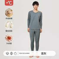 Мужской синий серый