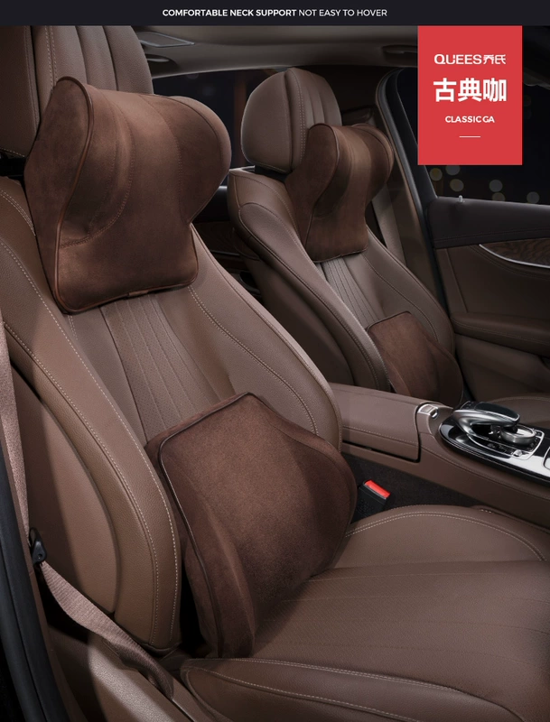 khâu vô lăng Joe's car gối đầu cổ gối xe ô tô memory foam car gối thắt lưng hỗ trợ một cặp gối cổ ghế bọc vô lăng ultra racing bọc vô lăng toyota cross