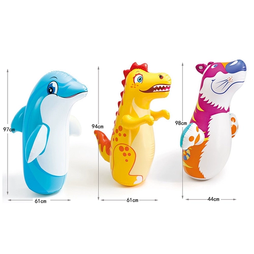 Детская неваляшка, надувная боксерская груша, игрушка, динозавр, мешок с песком, 2-6 лет, увеличенная толщина