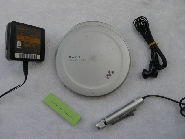 sony sony CD machine D-EJ2000 ultra-thin CD Walkman player metal shell