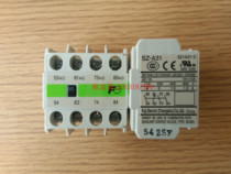 Original Changshu Fuji auxiliary contact SZ-A31 SZ1A31-C top-mounted 3 open and 1 closed contactor contacts