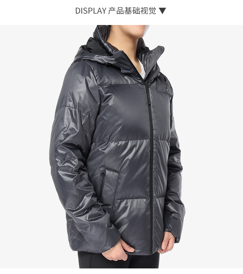 Áo khoác thể thao ngoài trời Adidas / Adidas Authentic 2019 mới dành cho nữ ấm áp DM1949 - Thể thao xuống áo khoác áo phao béo