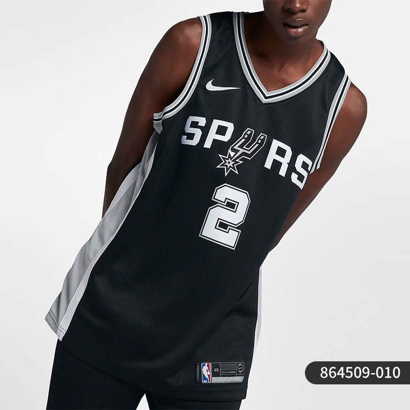 Nike/Найк Подлинная майка Сан-Антонио Сперс NBA Connected мужская майка 864509