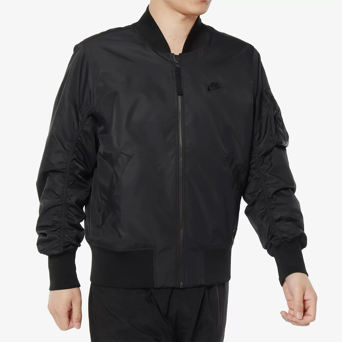 Nike/ подлинная NSW куртка WVN AF1 NFS мужская спортивная пилотная куртка BV2966-010