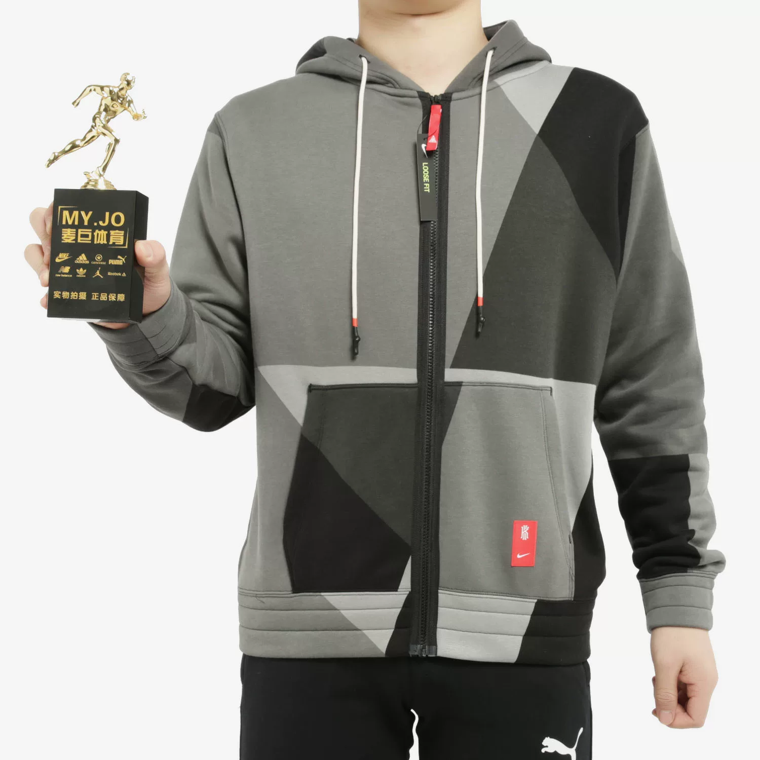 Nike/耐克 Sports jacket with hood for leisure, trend of season