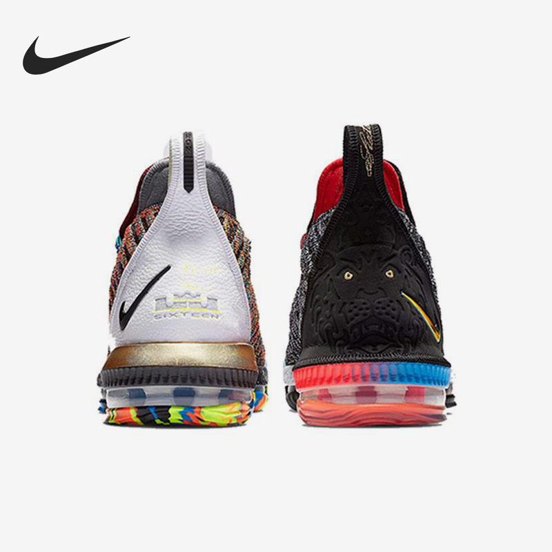 Nike Official Authentic Lebron 16 What the Men's Actual Combat Basketball Shoes Bq6582-900 Nike Official Authentic Lebron 16 What the Men's Actual Combat Basketball Shoes Bq6582-900