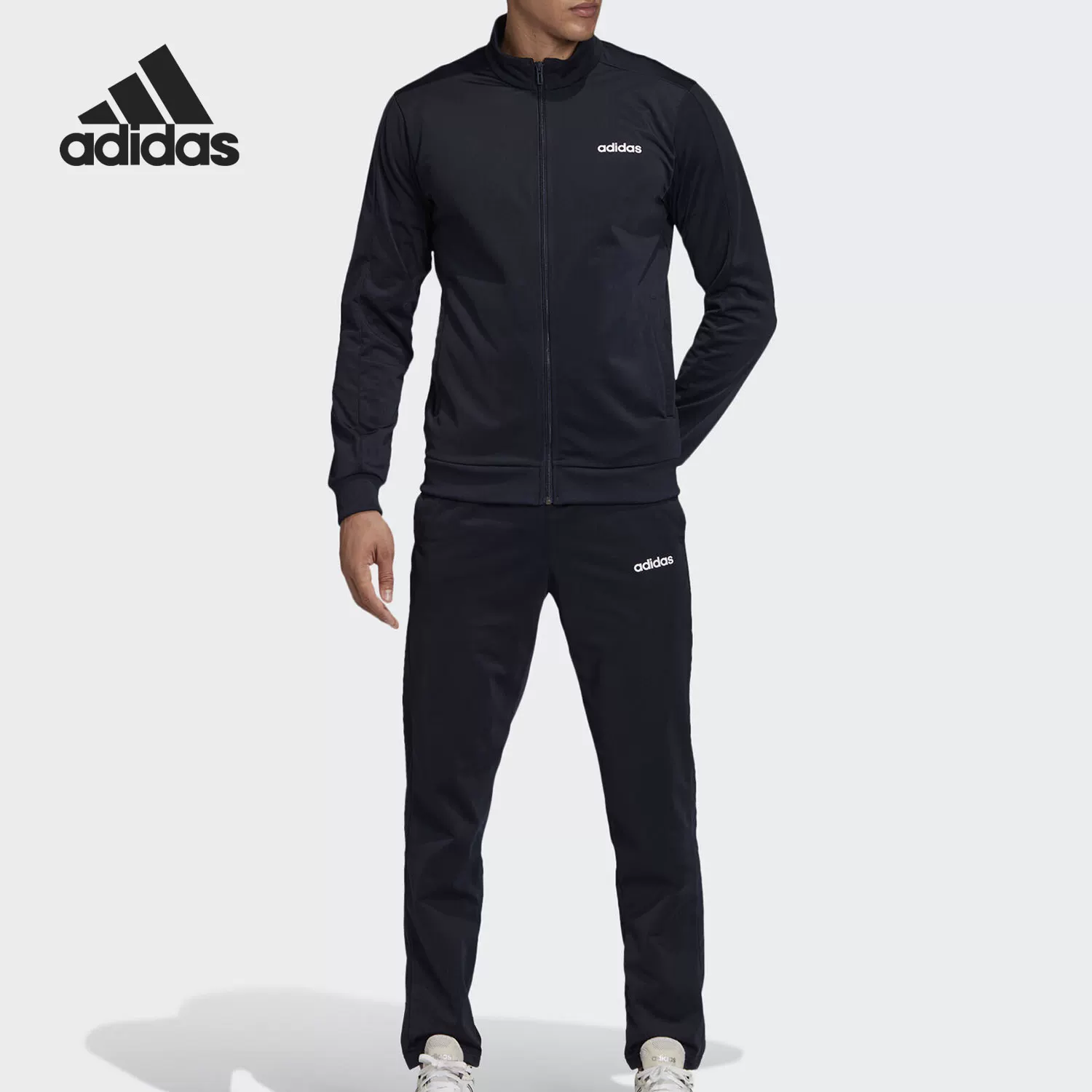 Спортивный костюм для отдыха Adidas/, классический комплект с молнией