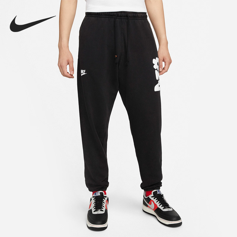 Nike/Nike Official Authentic Winter Knitted Cuffed Running Training Men's Sports Pants Dq4176-010 Nike/Nike Official Authentic Winter Knitted Cuffed Running Training Men's Sports Pants Dq4176-010