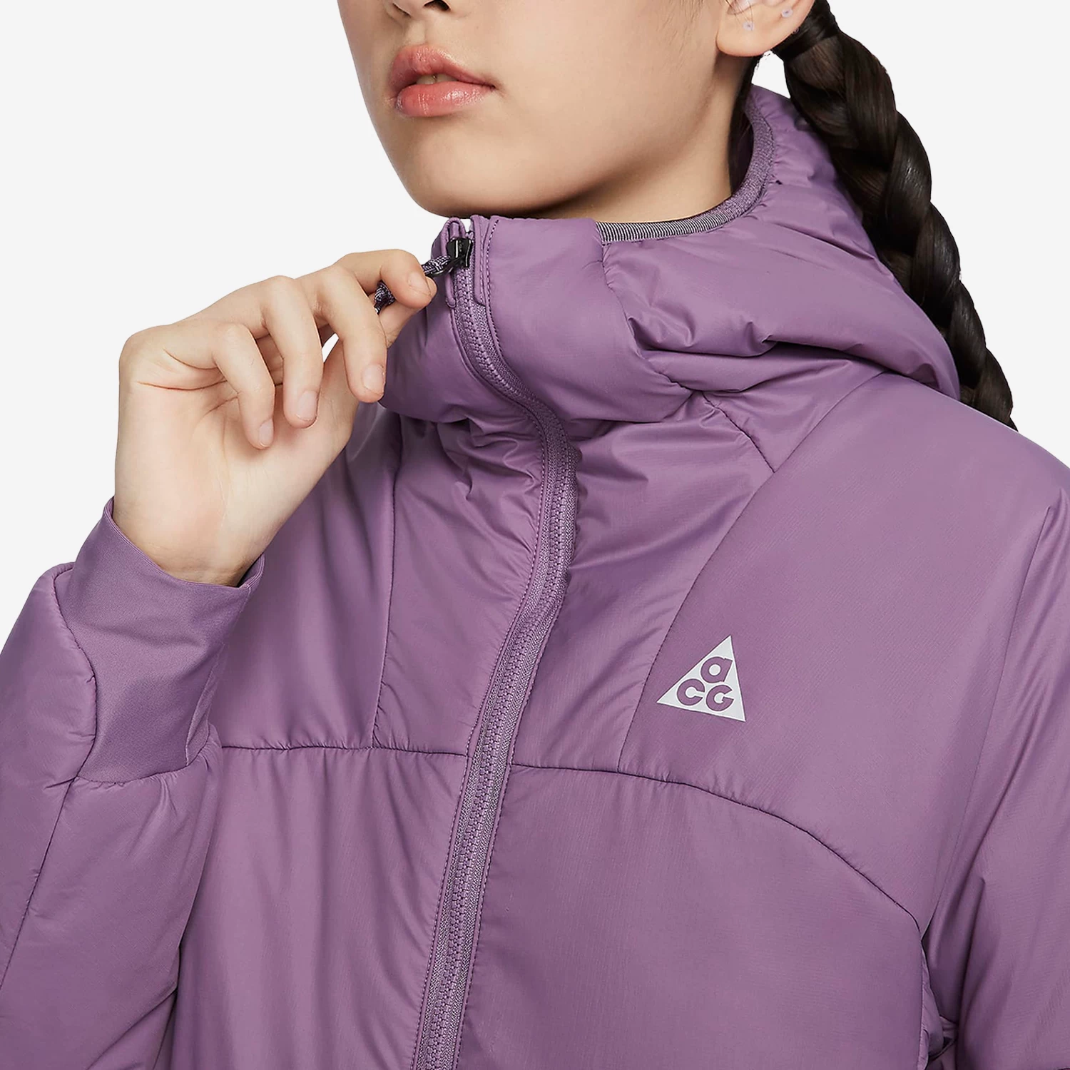 Nike/ Спортивная куртка с утеплением для отдыха с капюшоном, официальный товар, свободный крой