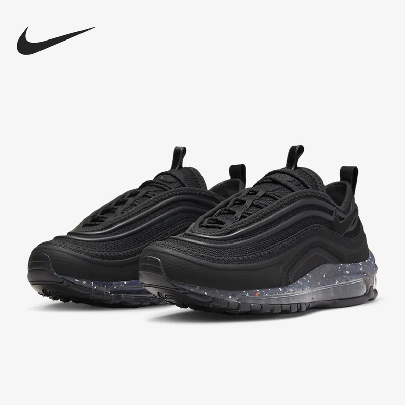 Nike Official Authentic Air Max 97 Men's and Women's Plaid Sports Running Shoes Dq3976-001