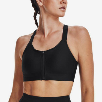 Under armor genuine 2025 new women's yoga fitness training breathable sports bra 1374122-001