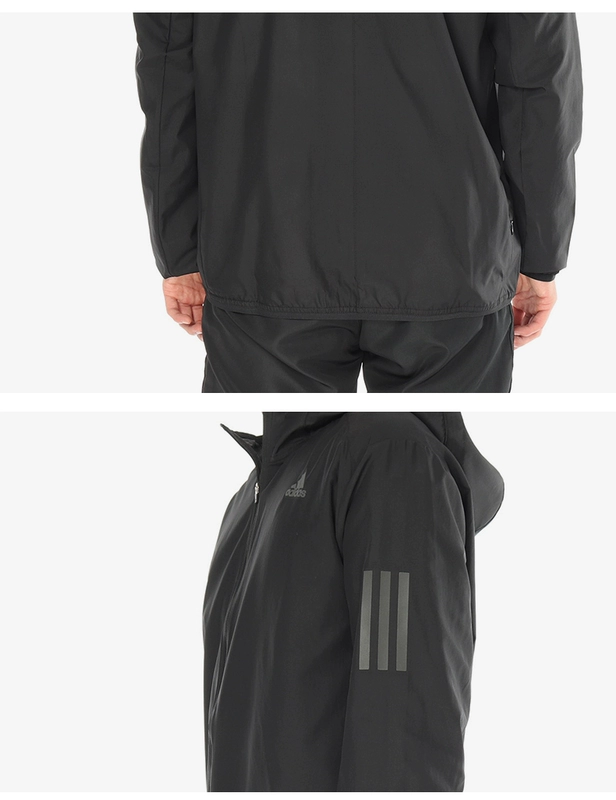 Adidas Adidas xác thực RESPONSE JACKET áo khoác dệt gió nam DN8705 - Áo khoác thể thao / áo khoác áo gió thể thao nam