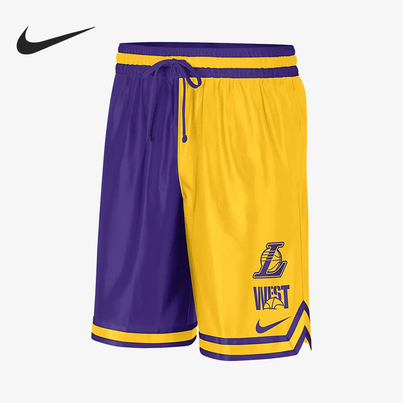 Nike Official Authentic Dri-Fit Nba Men's Printed Sports Basketball Shorts Dr9351-728